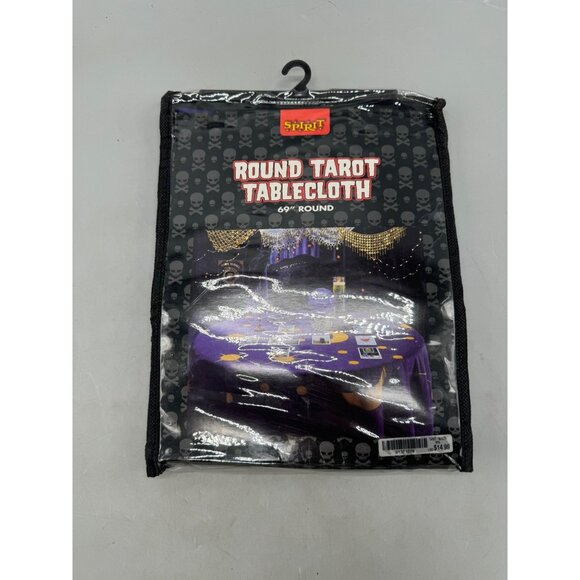 Round Tarot Tablecloth 69" Round By Spirit Halloween new in package READ - Picture 2 of 5